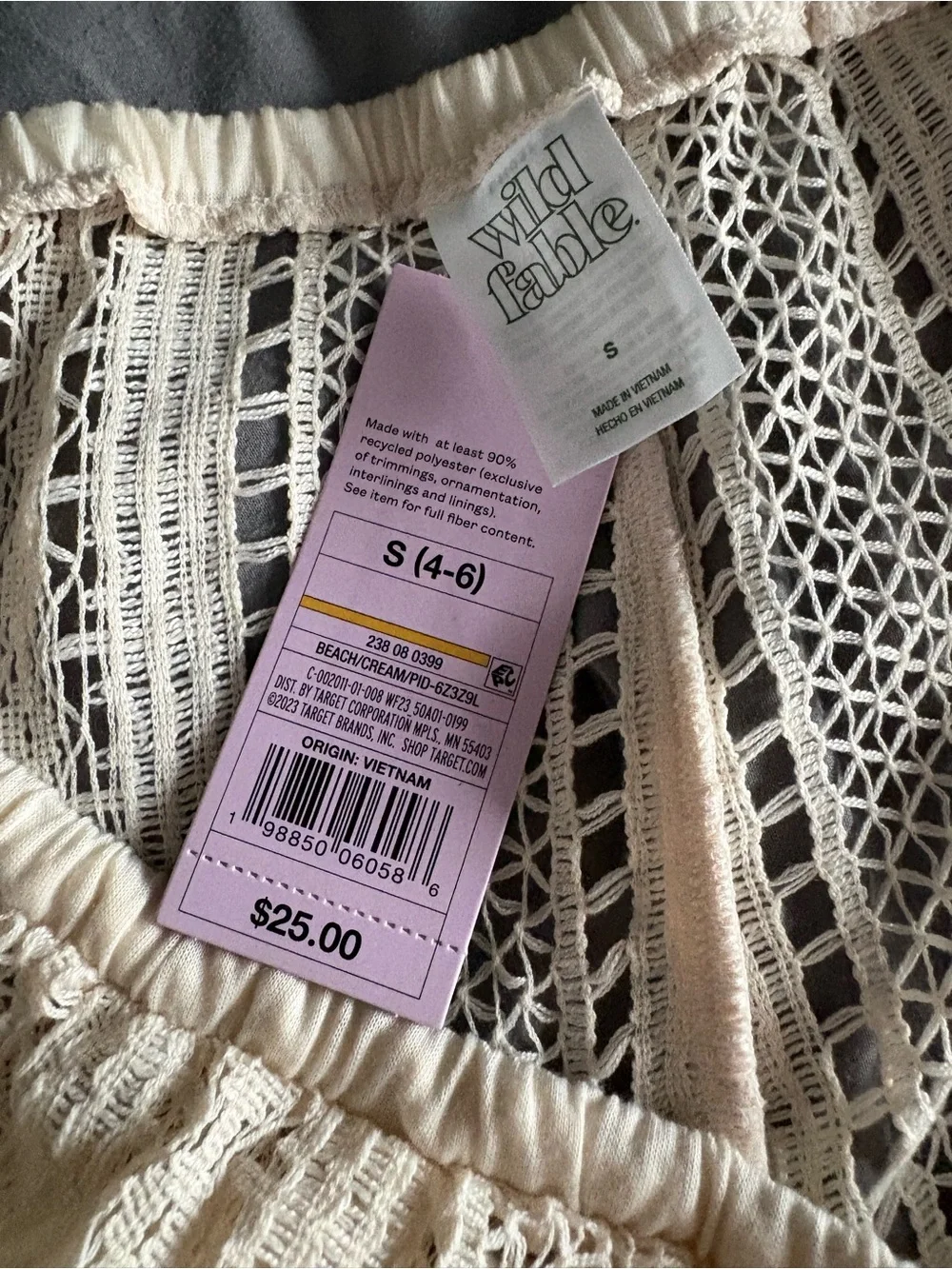 wild fable sheer crochet